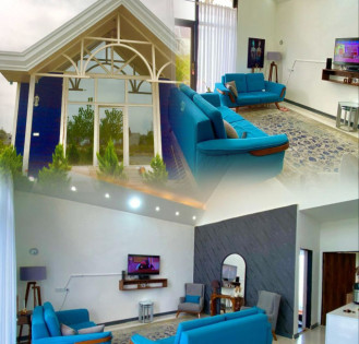 ویلا سنددار با نما انگلیسی